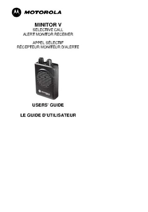 Motorola minitor v user guide.pdf