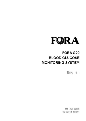 Glucose Monitor - Owner-booklet-FORA-G20-EN.pdf